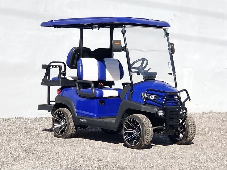 2021 Royal Ev C4 72V 4 Passenger Electric Golf Cart For Sale in Key
